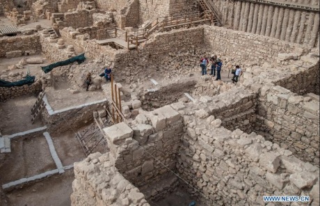 I resti dell'edificio del periodo della dinastia degli Asmonei scoperto a Gerusalemme