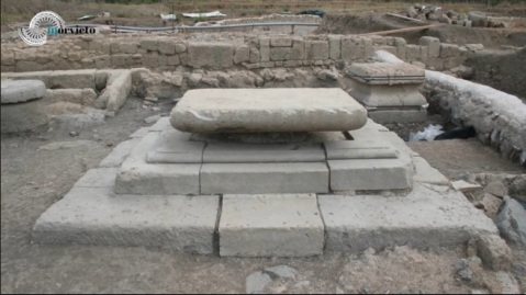 L'area sacra del santuario federale etrusco sta restituendo grandi vestigia