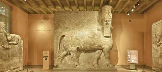 Il museo archeologico di Mosul, in Iraq, prima della distruzione da parte dell'Is