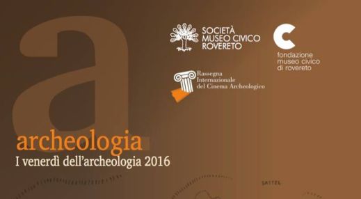 La locandina dei "Venerdì dell'archeologia" a Rovereto